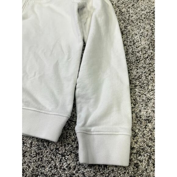 Vineyard Vines Patriotic Shoulder Shep Pullover‎ Quarter Zip, Girls Sz 14 White - Picture 8 of 10